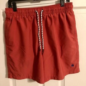 Brooks Brothers swim trunks